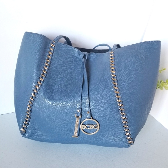 BCBG Handbags - BCBG Blue Tote Handbag